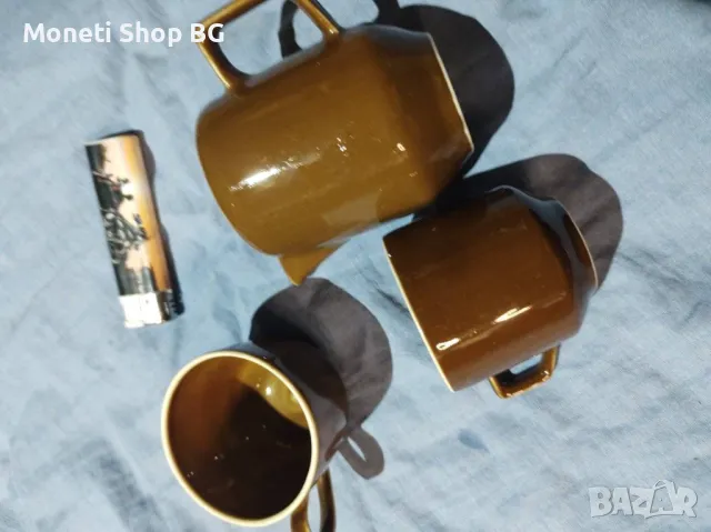 2 бр. чаши за кафе и каничка, снимка 6 - Прибори за хранене, готвене и сервиране - 48840806