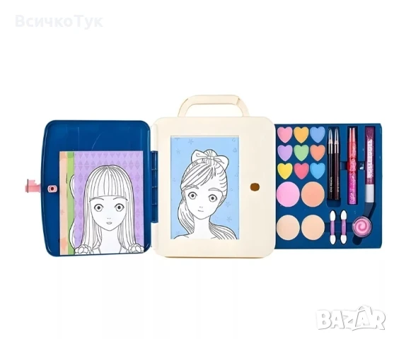 ✨Детски комплект гримове Млад стилист - 2 цвята, снимка 4 - Други - 51103300