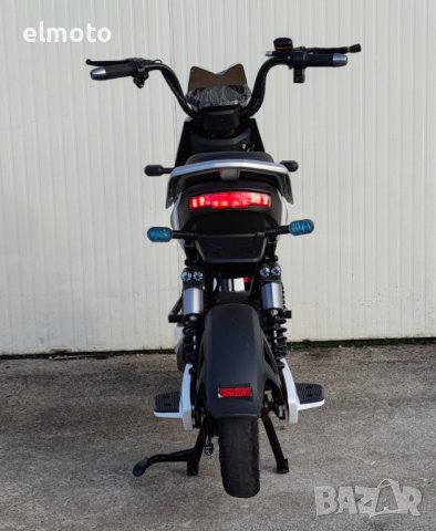 Електрически скутер YC-H в бял цвят, снимка 6 - Мотоциклети и мототехника - 43701446