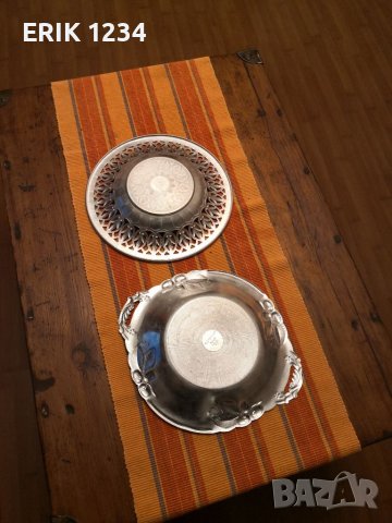 Стари алуминиеви чинии за плодове, снимка 3 - Антикварни и старинни предмети - 38661826