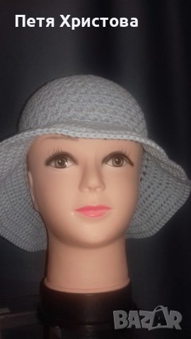 Ръчно изплетени шапки, снимка 11 - Шалове - 38393060