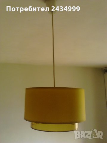 Продавам немски абажур., снимка 1 - Лампи за таван - 32781696