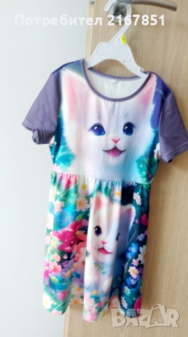 Официални детски рокли-104,110,116 см, снимка 8 - Детски рокли и поли - 35396409