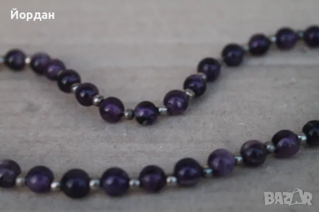 Гердан от аметист , снимка 6 - Колиета, медальони, синджири - 48942830
