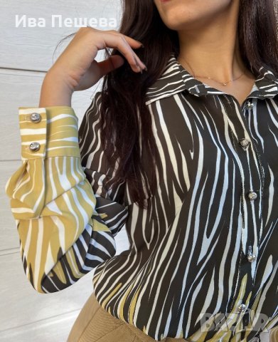 Риза с преливащи цветове , снимка 4 - Ризи - 38054190