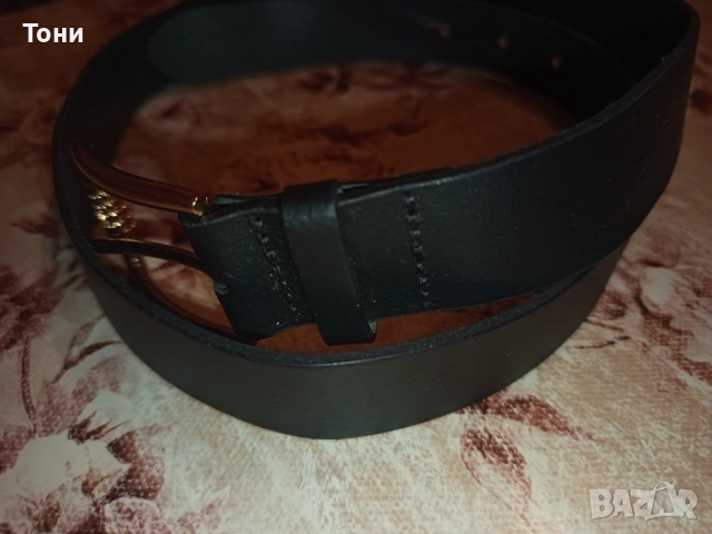 RL Нов Дамски Колан Изцяло от Естествена Кожа 105см, снимка 11 - Колани - 52777188