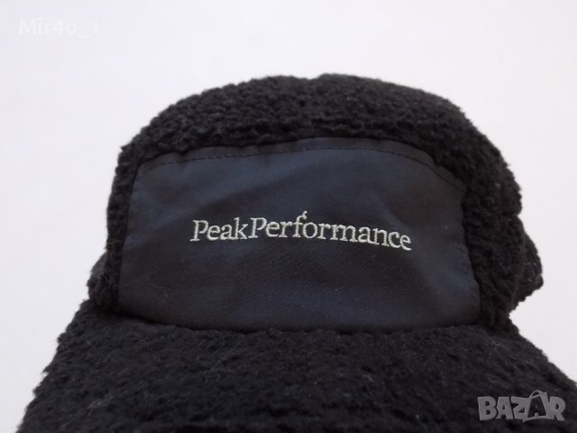 зимна шапка peak performance pile cap козирка туризъм оригинал унисекс, снимка 5 - Шапки - 44069858