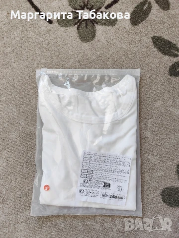 Нова бяла изчистена блузка с къс ръкав , снимка 3 - Тениски - 51072548