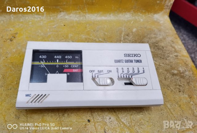 Кварцов тунер за китара Casio, снимка 1