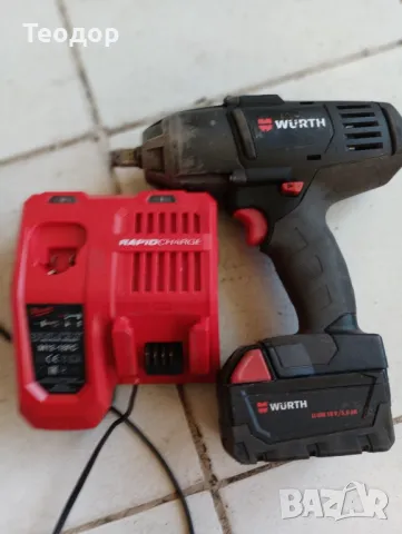 акумулаторен гайковерт wurth ass 18, снимка 10 - Винтоверти - 50186956