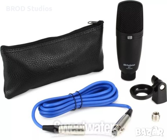 PreSonus M7 Cardioid Condenser Microphone Студиен микрофон, снимка 2 - Микрофони - 40535416