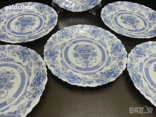 френски аркопал чинии, снимка 2 - Антикварни и старинни предмети - 52907751