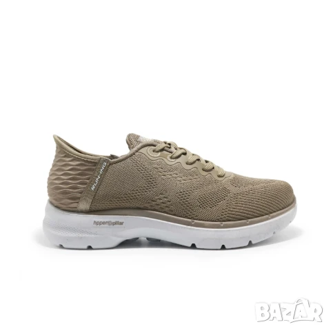 Мъжки мрежести маратонки в цвят каки VT333, снимка 2 - Маратонки - 51384670