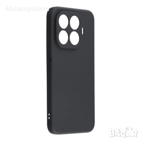Силиконов кейс iPaky матиран, За Xiaomi 15T Pro, Черен, снимка 2 - Калъфи, кейсове - 52964271