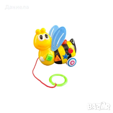 Музикална играчка за дърпане пчела , снимка 4 - Музикални играчки - 49434305