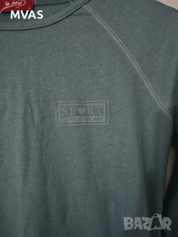 Нова дамска блуза с дълъг ръкав синьо сива M L размер, снимка 5 - Блузи с дълъг ръкав и пуловери - 49864962