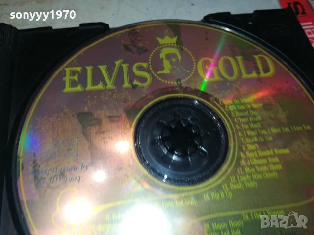 ELVIS GOLD CD 1308250856, снимка 12 - CD дискове - 51347896