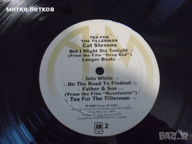плочи Cat Stevens, снимка 10 - Грамофонни плочи - 52469439