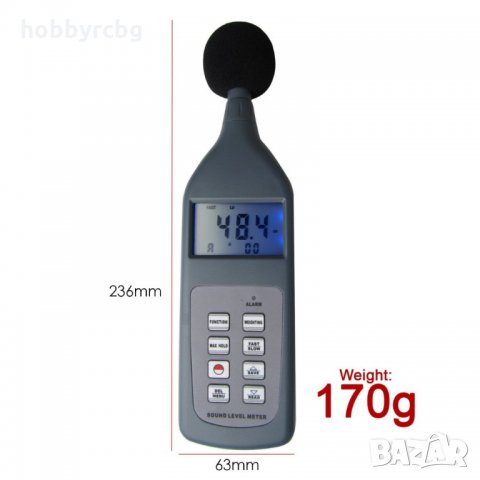 Уред за измерване нивата на шум с софтуерен компактдиск, снимка 10 - Други инструменти - 21868242
