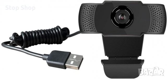 уеб камера 1080P с микрофон, настолен компютър лаптоп USB 3.0 уеб камера за видео разговори,, снимка 3 - Клавиатури и мишки - 37044759