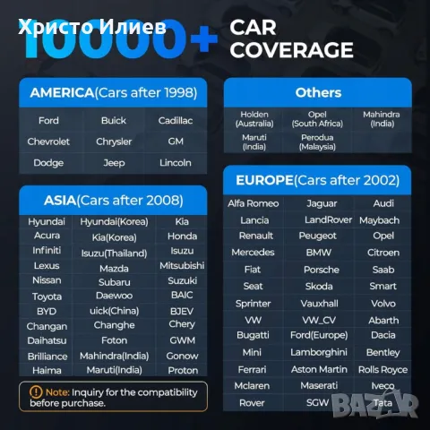 Професионален уред диагностика на автомобили автодиагностика TOPDON Auto Phoenix Plus, ECU кодиране, снимка 10 - Аксесоари и консумативи - 49299015