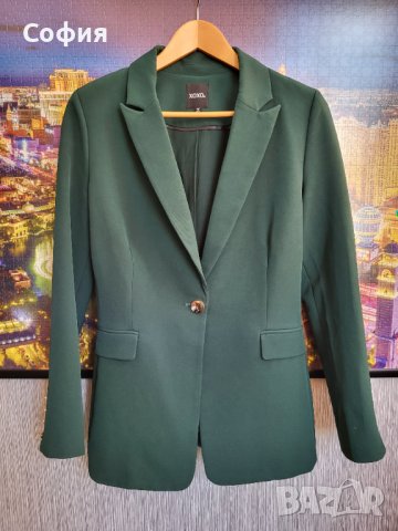 Маслено зелено сако XOXO, снимка 6 - Сака - 38763155
