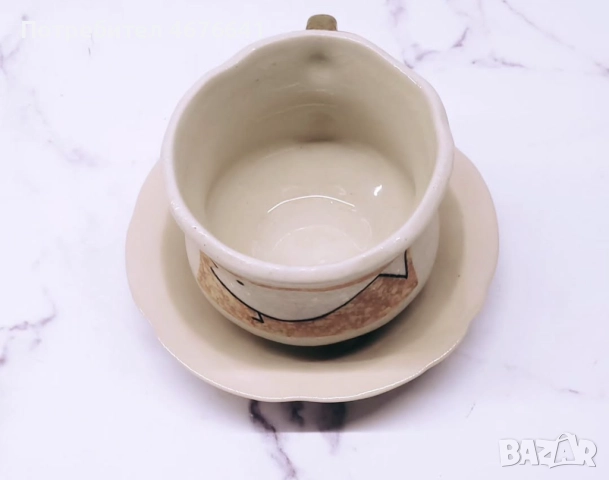 Винтидж сет керамика, снимка 2 - Антикварни и старинни предмети - 52918881