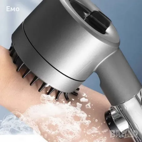 Многофункционална душ слушалка с високо налягане 3 режима, снимка 6 - Други стоки за дома - 48655651