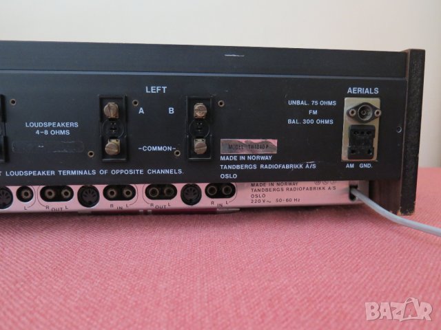 Vintage TANDBERG TR-1040P, made in norway, 1974- 1977г, снимка 12 - Ресийвъри, усилватели, смесителни пултове - 36765738