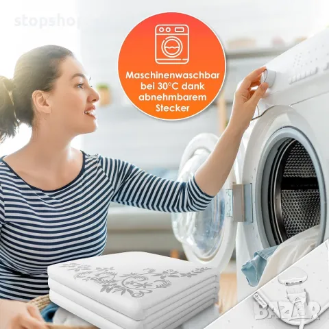 KESSER® Отопляемо под легло 150 x 80 см с дистанционно управление за автоматично изключване | Електр, снимка 3 - Спално бельо - 50071285