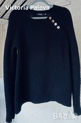 Маркова блуза златни копчета RALPH LAUREN оригинал, снимка 7 - Блузи с дълъг ръкав и пуловери - 49048831