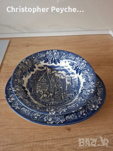 порцеланов сет Ironstone , снимка 11 - Антикварни и старинни предмети - 52999740