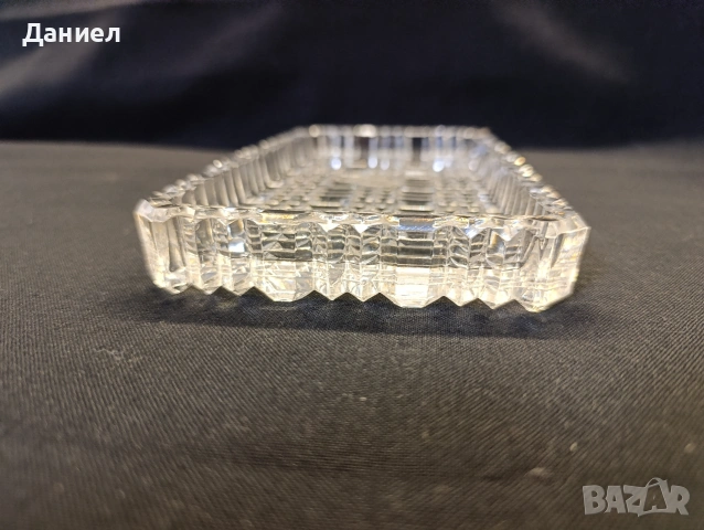 Кристално плато/чиния, снимка 6 - Сервизи - 53237000