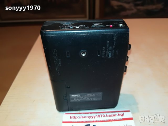 🛑AIWA HS-T29 WALKMAN REVERSE TAPE/RADIO 1909221900, снимка 18 - Радиокасетофони, транзистори - 38053309