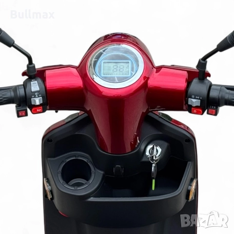 Електрическа триколка Fullmax R1, 1500W, 60V/20Ah, Сива, CE сертификат, снимка 10 - Инвалидни скутери - 52569943