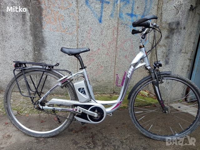 КТМ Електрически алуминиев велосипед 28 цола работи перфектно но липсва зарядно, снимка 7 - Велосипеди - 52876083