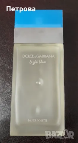 DOLCE&GABBANA light blue 100 ml, снимка 2 - Дамски парфюми - 47943743