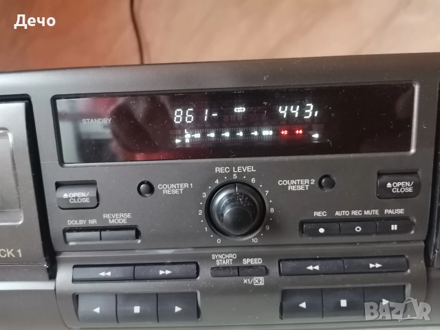 Касетен дек Technics tr373 , снимка 7 - Декове - 52872154