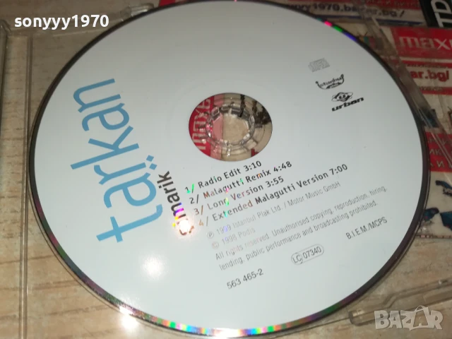 TARKAN CD 2905250432, снимка 2 - CD дискове - 50465283