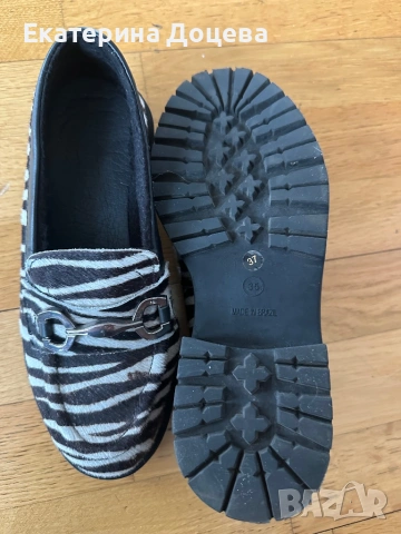 Обувки с косъм и пух отвътре, снимка 3 - Дамски ежедневни обувки - 53507005