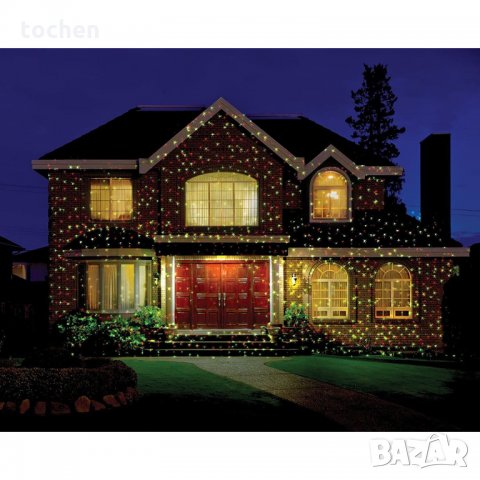 Лазерен прожектор Star Shower с движещи се точки