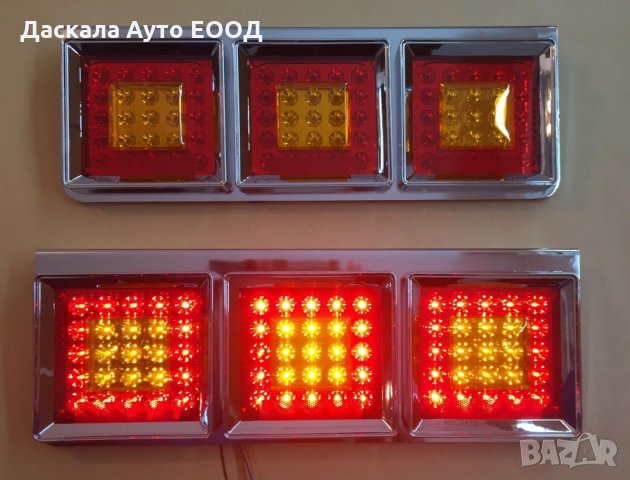 1 бр. ЛЕД LED 24V задни стопове светлини за камион бус Тир DACA10124 