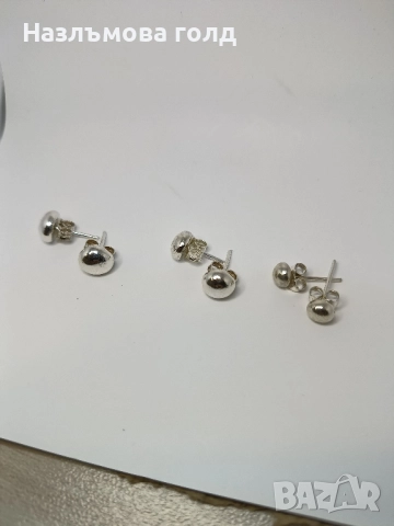 Сребърни дамски обеци ръчно изработка на винт, снимка 5 - Обеци - 52244634