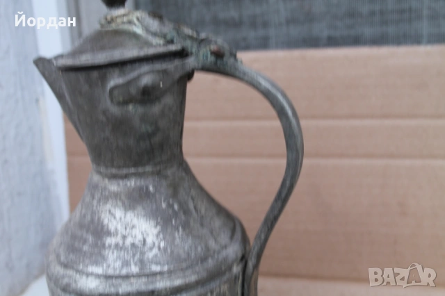 Стара медна кана за вода, снимка 6 - Антикварни и старинни предмети - 53326430