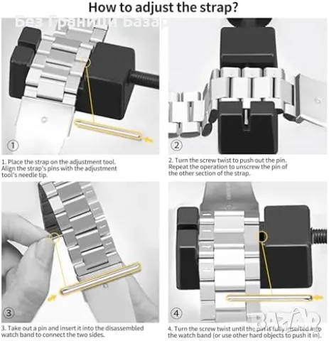 Нов Мъжки хронограф часовник неръждаема стомана водоустойчив аксесоар, снимка 7 - Мъжки - 49483502