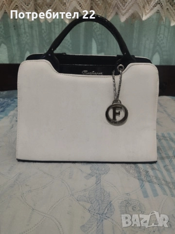 Дамска чанта, нова, кожа