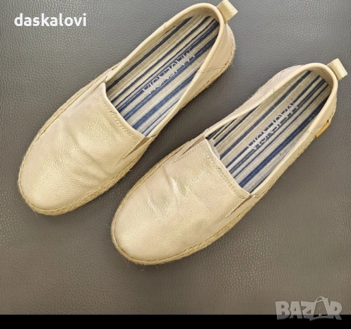 еспадрили естествена кожа 