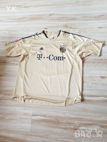 Оригинална мъжка тениска Adidas Climacool x F.C. Bayern Munchen x Makkay / Season 04-06 (Away), снимка 2 - Тениски - 40201390