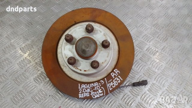 Лагер главина с нов диск Renault Laguna 2.0dCi 2010г.(задна дясна)	