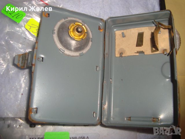 СТАРО СИГНАЛНО МЕТАЛНО РЯДКО РЕТРО БДЖ ФЕНЕРЧЕ с 4 ЦВЯТА 32210, снимка 5 - Антикварни и старинни предмети - 38276956